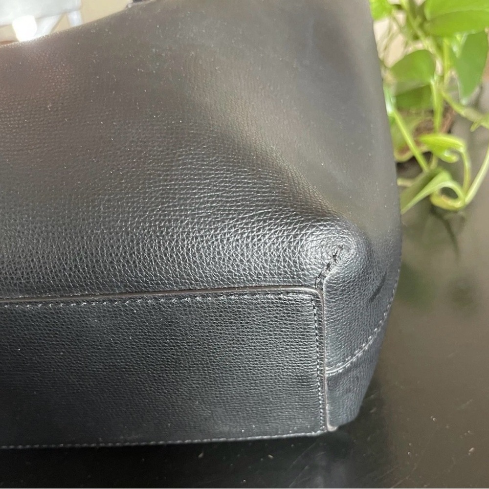 Burberry reversible leather medium Haymarket Chec… - image 13